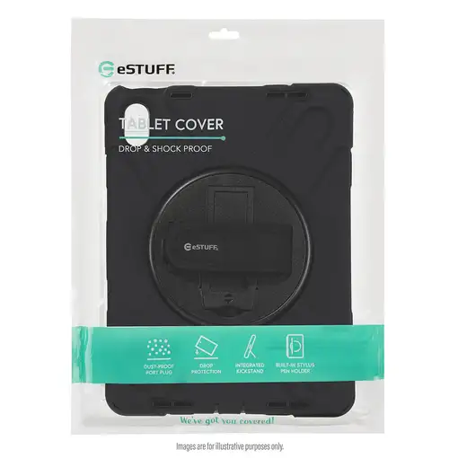 eSTUFF ES681554-BULK funda para tablet Negro