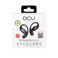 DCU Tecnologic Auriculares Bluetooth OWS Open-Ear negros