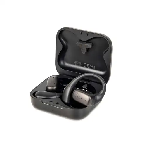DCU Tecnologic Auriculares Bluetooth OWS Open-Ear negros