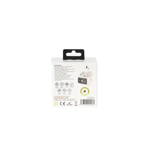 DCU Tecnologic Auriculares Bluetooth 5.4 con pantalla táctil