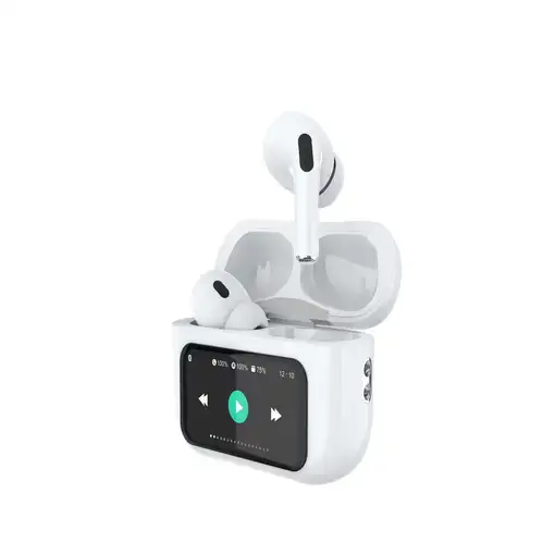 DCU Tecnologic Auriculares Bluetooth 5.4 con pantalla táctil
