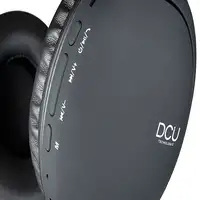 Auriculares Bluetooth 5.0 multifunción negros con radio y micrófono
