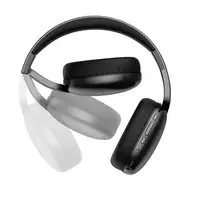 Auriculares Bluetooth 5.0 multifunción negros con radio y micrófono