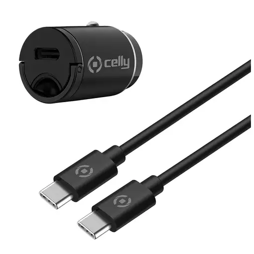 Celly CCMINITYPEC cargador de dispositivo móvil Smartphone, Tableta Negro Encended