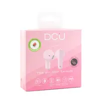 Auriculares Mini Mate Bluetooth 5.1 baja latencia y manos libres rosas