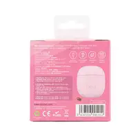 Auriculares Mini Mate Bluetooth 5.1 baja latencia y manos libres rosas