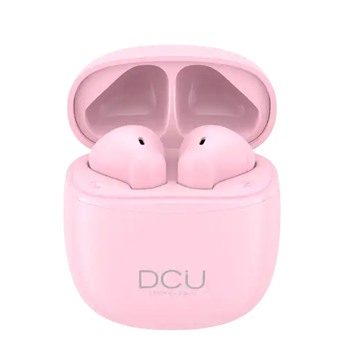 Auriculares Mini Mate Bluetooth 5.1 baja latencia y manos libres rosas