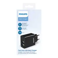 Philips DLP2610/12 cargador de dispositivo móvil GPS, Smartphone, Tableta Negro Co