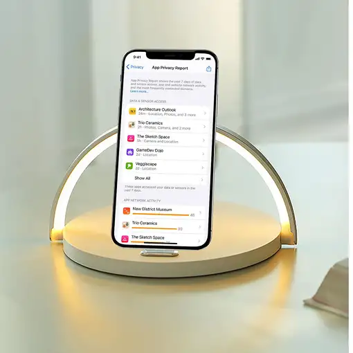 Celly WLLIGHTCIRCLEWH cargador de dispositivo móvil Cámara digital, Mando para vid