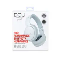 Auriculares Bluetooth 5.0 multifunción blancos con radio y micrófono