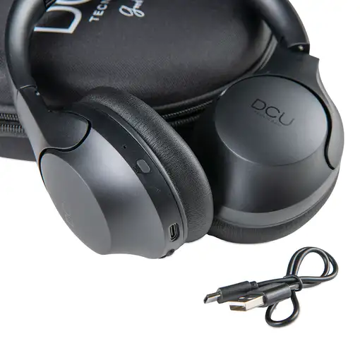 DCU Tecnologic Auriculares Bluetooth True Immersive ANC negro