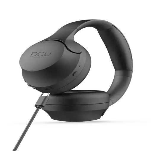 DCU Tecnologic Auriculares Bluetooth True Immersive ANC negro