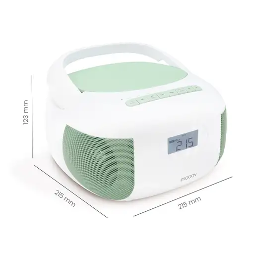 Radio CD Eden Bluetooth, puerto USB MP3, lector tarjeta Micro SD Metronic 477186