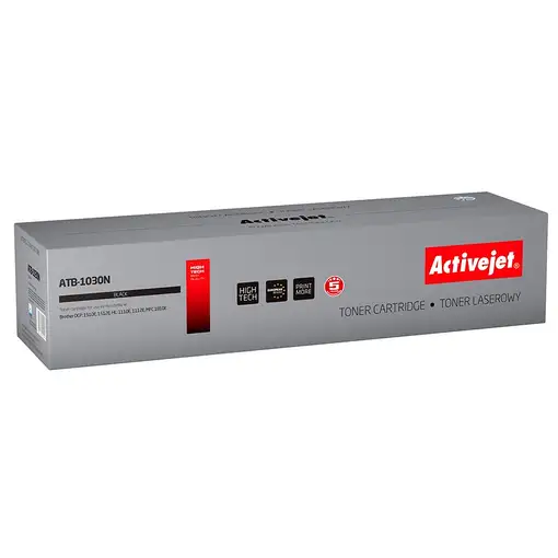 Activejet ATB-1030N (repuesto Brother TN-1030/TN-1050; Supreme; 1000 páginas; negr