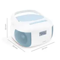 Radio CD Eden Bluetooth, puerto USB MP3, lector tarjeta Micro SD Metronic 477187