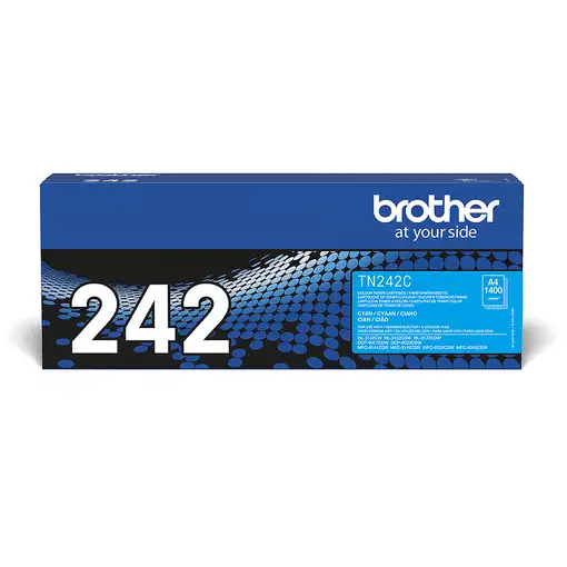 Brother TN-242C cartucho de tóner 1 pieza(s) Original Cian