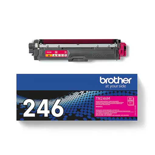 Brother TN-246M cartucho de tóner 1 pieza(s) Original Magenta