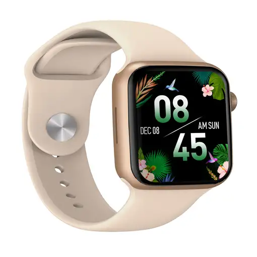 Smartwatch Colorful 2 con llamadas Bluetooth metal dorado