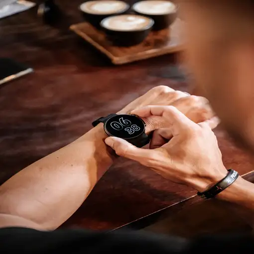 Smartwatch BOSTON negro/naranja
