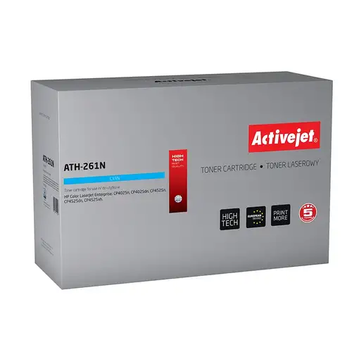 Activejet ATH-261N (repuesto HP 648A CE261A; Supreme; 11000 páginas; azul) Activejet ATH-261N (repuesto HP 648A CE261A; Supreme; 11000 páginas; azul)