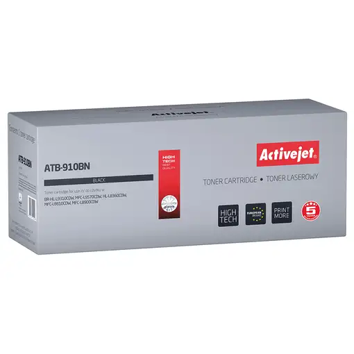 Activejet toner ATB-910BN (sustitución Brother TN-910BK; Supreme; 9000 páginas; ne