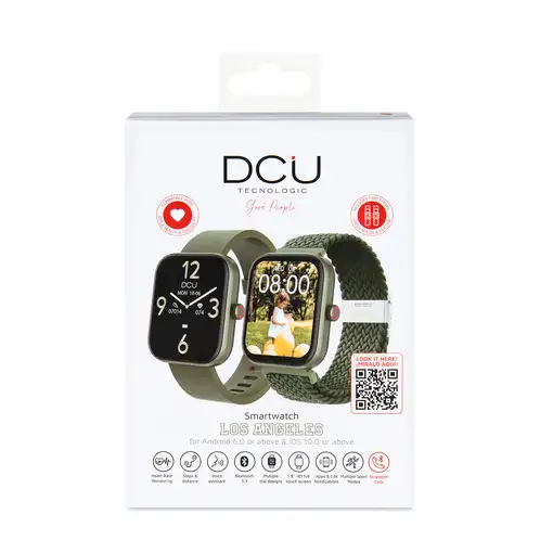 Smartwatch DCU Advance Tecnologic LOS ÃNGELES  (1,8'') 240x286 Pixeles verde