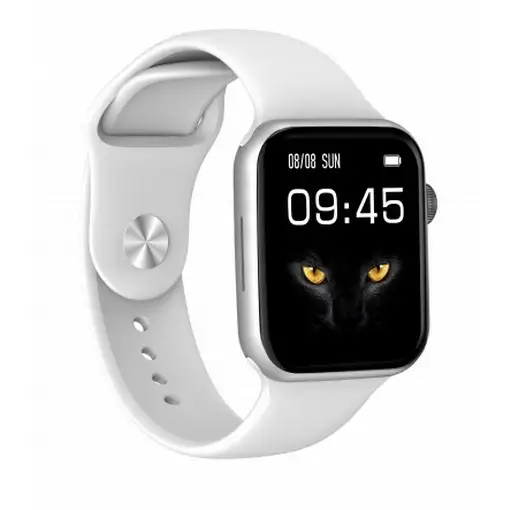 Smartwatch Colorful 2 con llamadas Bluetooth blanco y rojo
