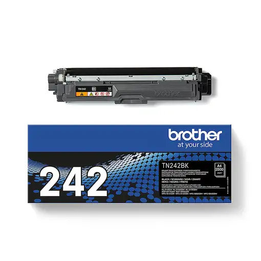 Brother TN-242BK cartucho de tóner 1 pieza(s) Original Negro