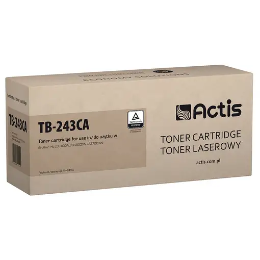 Actis TB-243CA (sustitución de Brother TN-243C; estándar; 1000 páginas; azul)