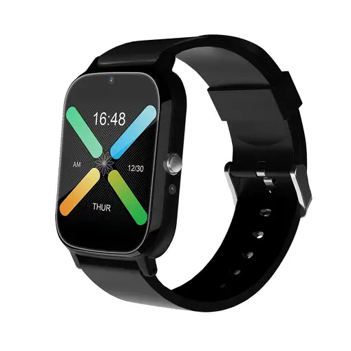 Smartwatch Sénior con GPS y Videollamadas 4G negro
