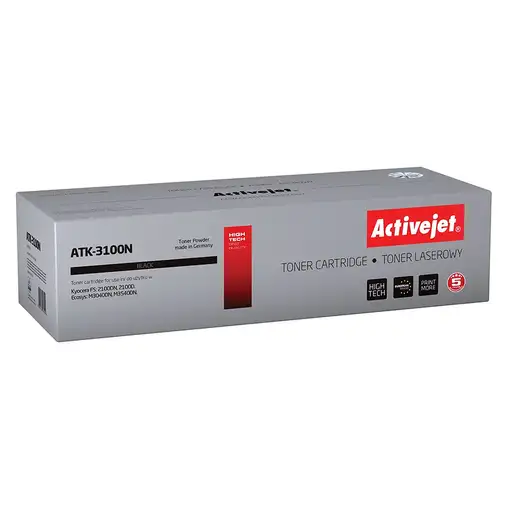Activejet Cartucho de tóner ATK-3100N (repuesto Kyocera TK-3100; Supreme; 12500 pá Activejet Cartucho de tóner ATK-3100N (repuesto Kyocera TK-3100; Supreme; 12500 pá