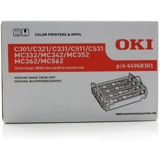OKI 44968301 tambor de impresora Original 4 pieza(s) Multipack