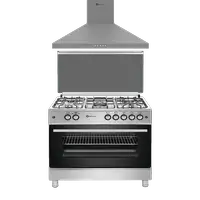 SOLTHERMIC® PACK COCINA GAS HORNO PANORAMICO + CAMPANA EXTRACTORA DE 90