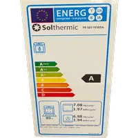 SOLTHERMIC® PACK COCINA PROFESIONAL NEGRA RÚSTICA + CAMPANA NEGRA RÚSTICA 90