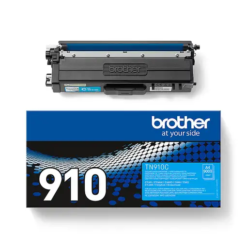 Brother TN-910C cartucho de tóner 1 pieza(s) Original Cian