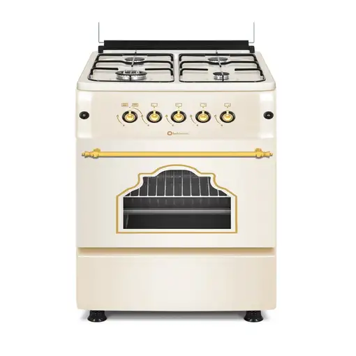 SOLTHERMIC® COCINA GAS CREMA RÚSTICA 50X55 F5S40G2C