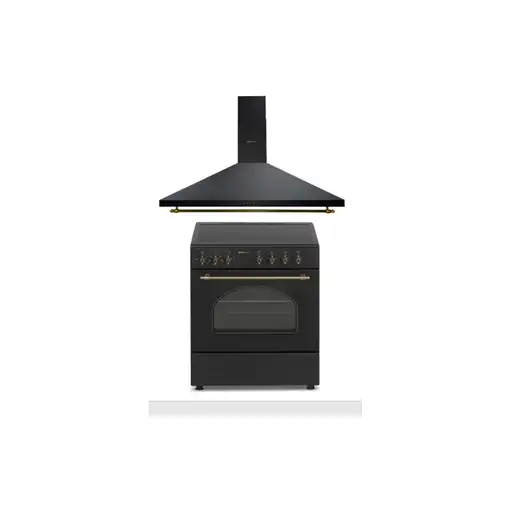 SOLTHERMIC® PACK COCINA ELÉCTRICA VITROCERÁMICA CON HORNO + CAMPANA 90