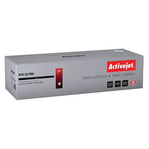Activejet Cartucho de tóner ATK-3170N (repuesto Kyocera TK-3170; Supreme; 15500 pá