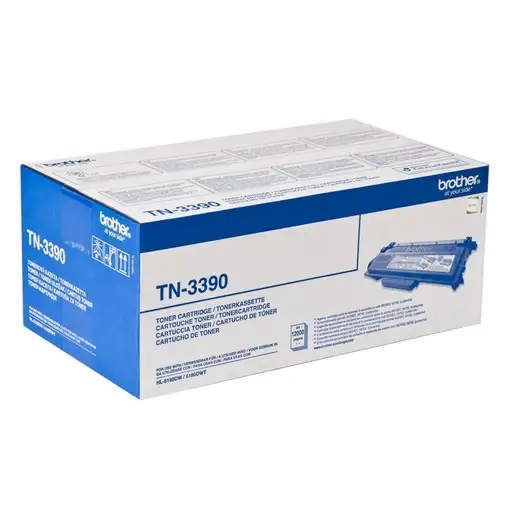 Brother TN-3390 cartucho de tóner 1 pieza(s) Original Negro