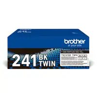 Brother TN-241BKTWIN cartucho de tóner 2 pieza(s) Original Negro