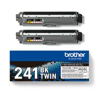 Brother TN-241BKTWIN cartucho de tóner 2 pieza(s) Original Negro
