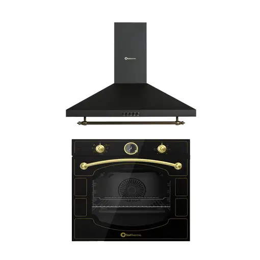 SOLTHERMIC® PACK NEGRO RÚSTICO CAMPANA 60 + HORNO