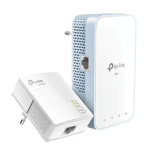 TP-Link TL-WPA1000 KIT adaptador de red PowerLine 1000 Mbit/s Ethernet Wifi Blanco