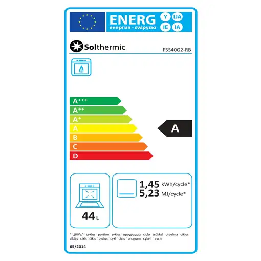 SOLTHERMIC® PACK COCINA GAS F5S40G2RB + CAMPANA 60
