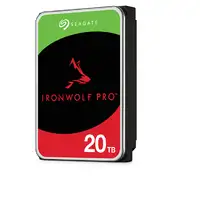 Seagate IronWolf Pro ST20000NT001 disco duro interno 20 TB 7200 RPM 256 MB 3.5"