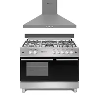 SOLTHERMIC® PACK COCINA GAS PORTABOMBONA + CAMPANA EXTRACTORA DE 90 NO FROST