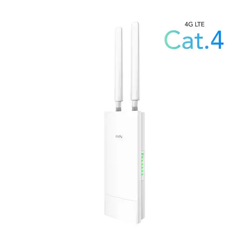Cudy LT400 router inalámbrico Ethernet rápido Banda única (2,4 GHz) 4G Blanco