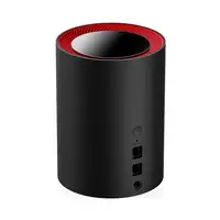 Cudy M3000 Doble banda (2,4 GHz / 5 GHz) Wi-Fi 6 (802.11ax) Negro, Rojo 1 Interno