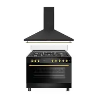 SOLTHERMIC® PACK COCINA GAS 90X60 HORNO ELECTRICO PANORAMICO + CAMPANA 90