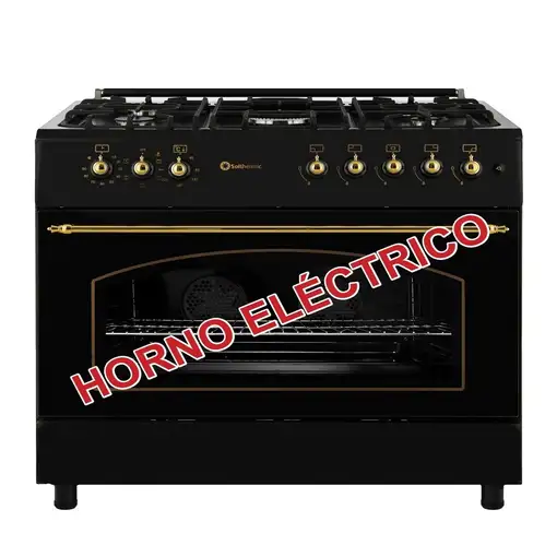 SOLTHERMIC® PACK COCINA GAS 90X60 HORNO ELECTRICO PANORAMICO + CAMPANA 90